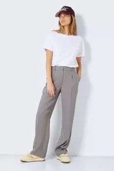 Брюки для взрослых женщин/девочек Noisy May, серый