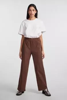 Брюки для женщин/девочек для взрослых PIECES, коричневый