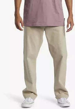 Брюки DNA TWILL Quiksilver, бежевый
