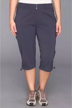 Брюки до колена размера плюс Saturday Trail II Columbia, цвет India Ink