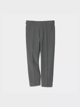 Брюки до щиколотки длинные Uniqlo, цвет 06 серый