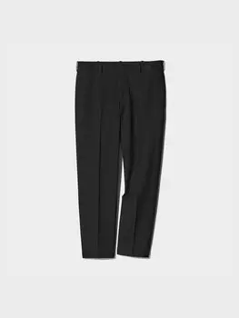 Брюки до щиколотки длинные Uniqlo, цвет 09 черный