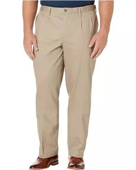 Брюки Dockers Big & Tall Classic Fit Signature Khaki Lux Cotton Stretch - Pleated, цвет Timber Wolf
