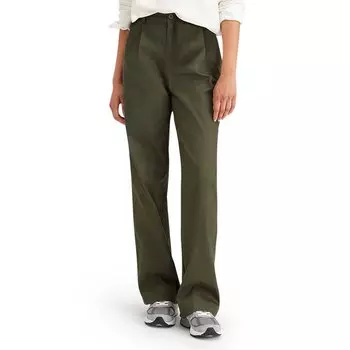 Брюки Dockers Original Pltd high waist, зеленый