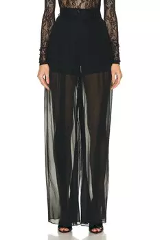 Брюки Dolce & Gabbana High Waist Flare, неро