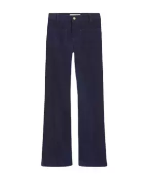 Брюки Домпай Vanessa Bruno, синий