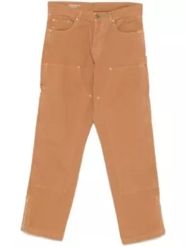 Брюки Double Knee Garment workshop, коричневый