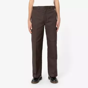 Брюки Double Knee Pant 'Dark Brown' Dickies, коричневый