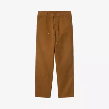 Брюки Double Knee Pant 'Deep Hamilton Brown' Carhartt WIP, коричневый