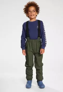 Брюки-дождевики MONSUN TEX SHELL Hummel, цвет olive night
