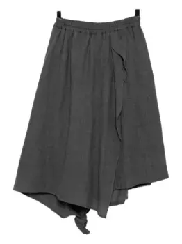 Брюки-драпы Y's, серый