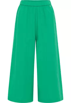 Брюки DreiMaster Culotte, зеленый