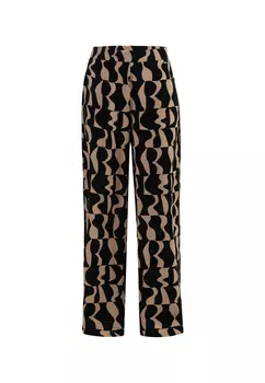 Брюки DreiMaster Stoffhose, черный