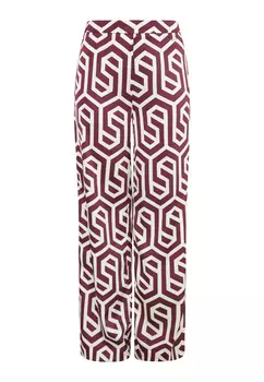 Брюки DreiMaster Stoffhose, цвет Wollweiss Bordeaux