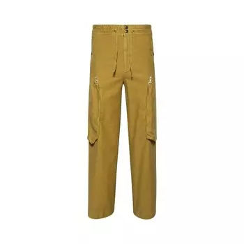 Брюки Dries Van Noten Zip Pocket Cargo Trousers Mustard, желтый