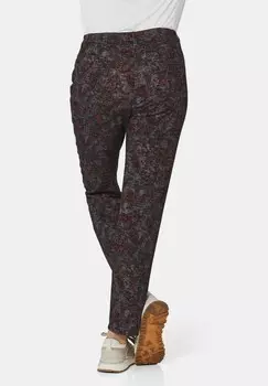Брюки DRUCK CARLA MIT BLUMENMUSTER GOLDNER, серый