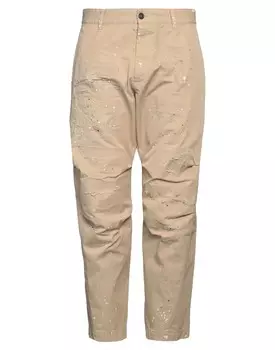 Брюки Dsquared2, бежевый