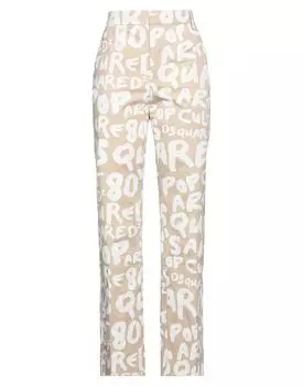 Брюки Dsquared2, бежевый
