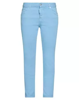 Брюки Dsquared2, пастельный синий