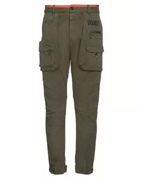 Брюки Dsquared2, серо-зеленый