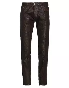 Брюки Dsquared2, темно-коричневый