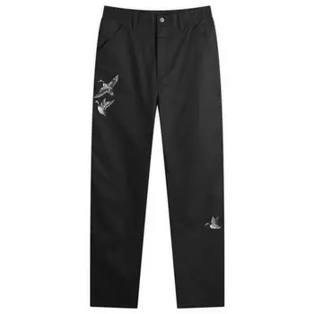 Брюки Ducks с одним коленом Carhartt Wip, черный