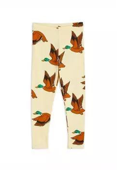 Брюки DUCKS UNISEX, Leggings Mini Rodini, бежевый