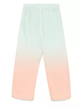 Брюки дымчатые A.P.C., зеленый