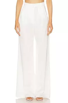 Брюки джейн Amanda Uprichard, белый