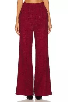 Брюки джейн Amanda Uprichard, фиолетовый