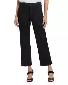 Брюки джинсовые Bailey High Rise Ankle Straight NYDJ, черный