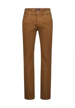 Брюки джинсовые Брэдли, пятикарманные, прямого кроя, мужские gardeur, цвет Cognac