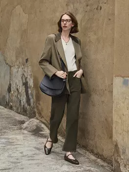 Брюки джинсовые MSlan тонкие, черный