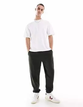 Брюки-джоггеры ASOS DESIGN Essential зауженного кроя темно-зеленого цвета