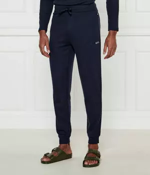 Брюки-джоггеры Boss Waffle Regular Fit, синий