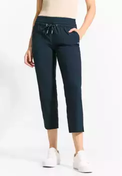 Брюки-джоггеры Cecil, длина 7/8, синий