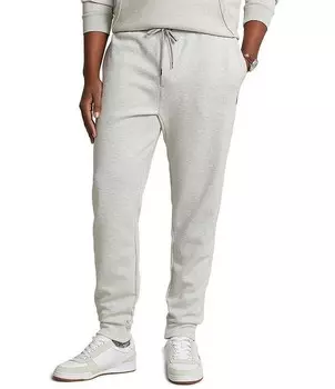 Брюки-джоггеры двойной вязки Polo Ralph Lauren Big & Tall, бежевый
