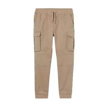 Брюки-джоггеры H&amp;M Skinny Fit Cargo Joggers, бежевый