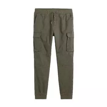 Брюки-джоггеры H&amp;M Skinny Fit Cargo Joggers, хаки