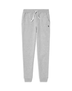 Брюки-джоггеры из флиса для мальчиков – Little Kid Ralph Lauren, цвет Gray