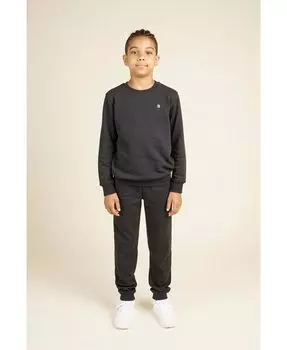 Брюки-джоггеры из флиса с завязками для больших мальчиков Brooks Brothers, черный