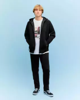 Брюки-джоггеры из мужской технической ткани Green Coast, черный