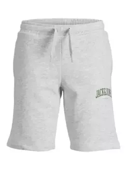Брюки-джоггеры Jack & Jones Junior "JPSTJOSH SWEAT SHORTS AMT JNR", белый