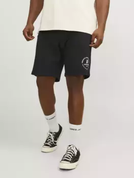 Брюки-джоггеры Jack & Jones Plussize "JPSTSWIFT СПОРТИВНЫЕ ШОРТЫ SN PLS", черный