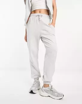 Брюки-джоггеры Miss Selfridge Co-ord, светло-серый