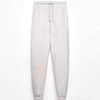 Брюки- джоггеры Oysho Warm-Interior, светло-бежевый