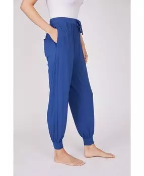 Брюки-джоггеры с драпировкой Pure Fiber, синий