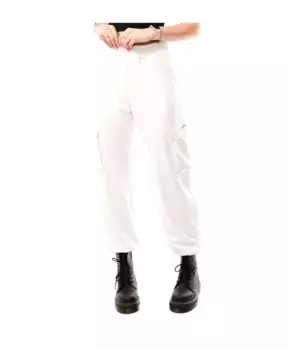 Брюки джоггеры с карманами Hinnominate, белый