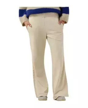 Брюки Джоггеры со сложенным поясом 10Days, бежевый