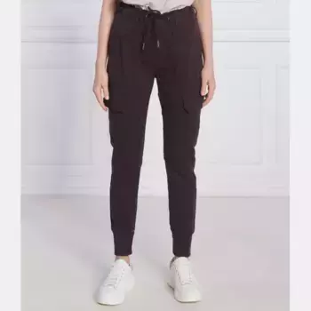 Брюки-Джоггеры свободного кроя New Crusade Pepe Jeans London, бургунди